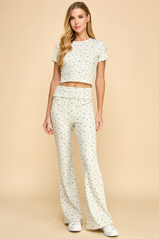 Floral Foldover Set