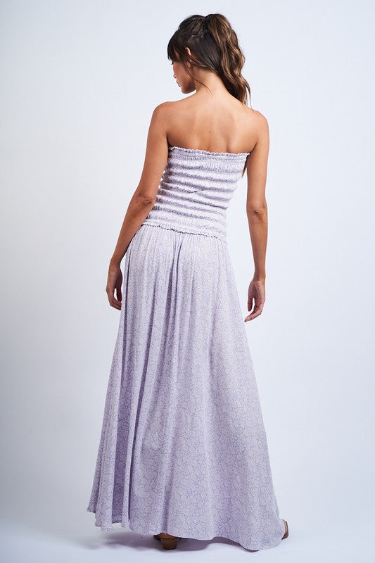Haley Smocked Maxi Dress