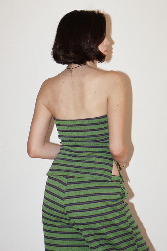 Matcha Latte Stripe Set