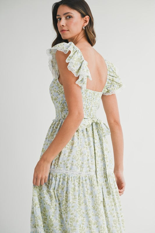 Blue Garden Dress