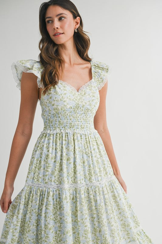 Blue Garden Dress