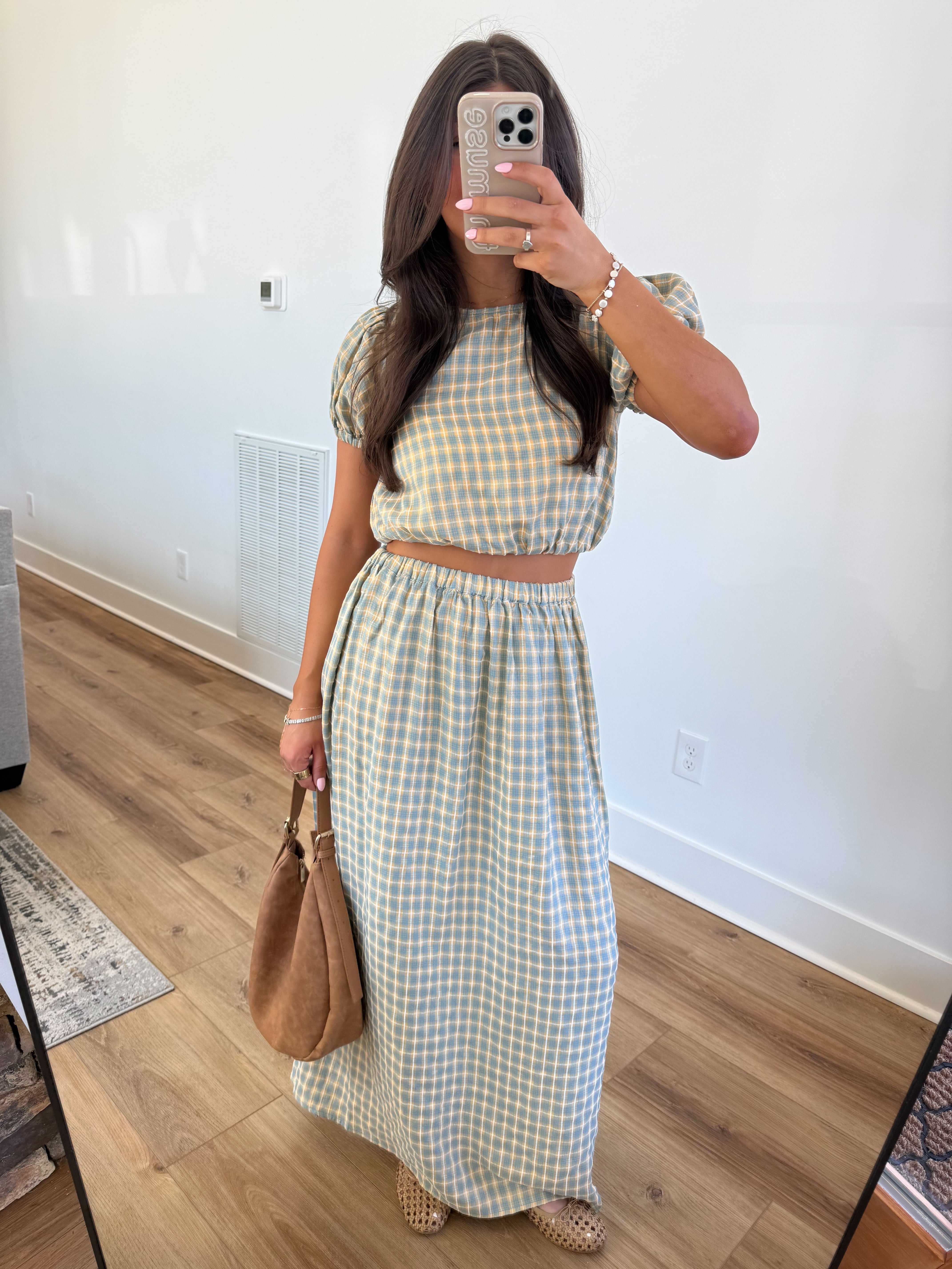 The Butter & Blue Skirt Set (Restock)