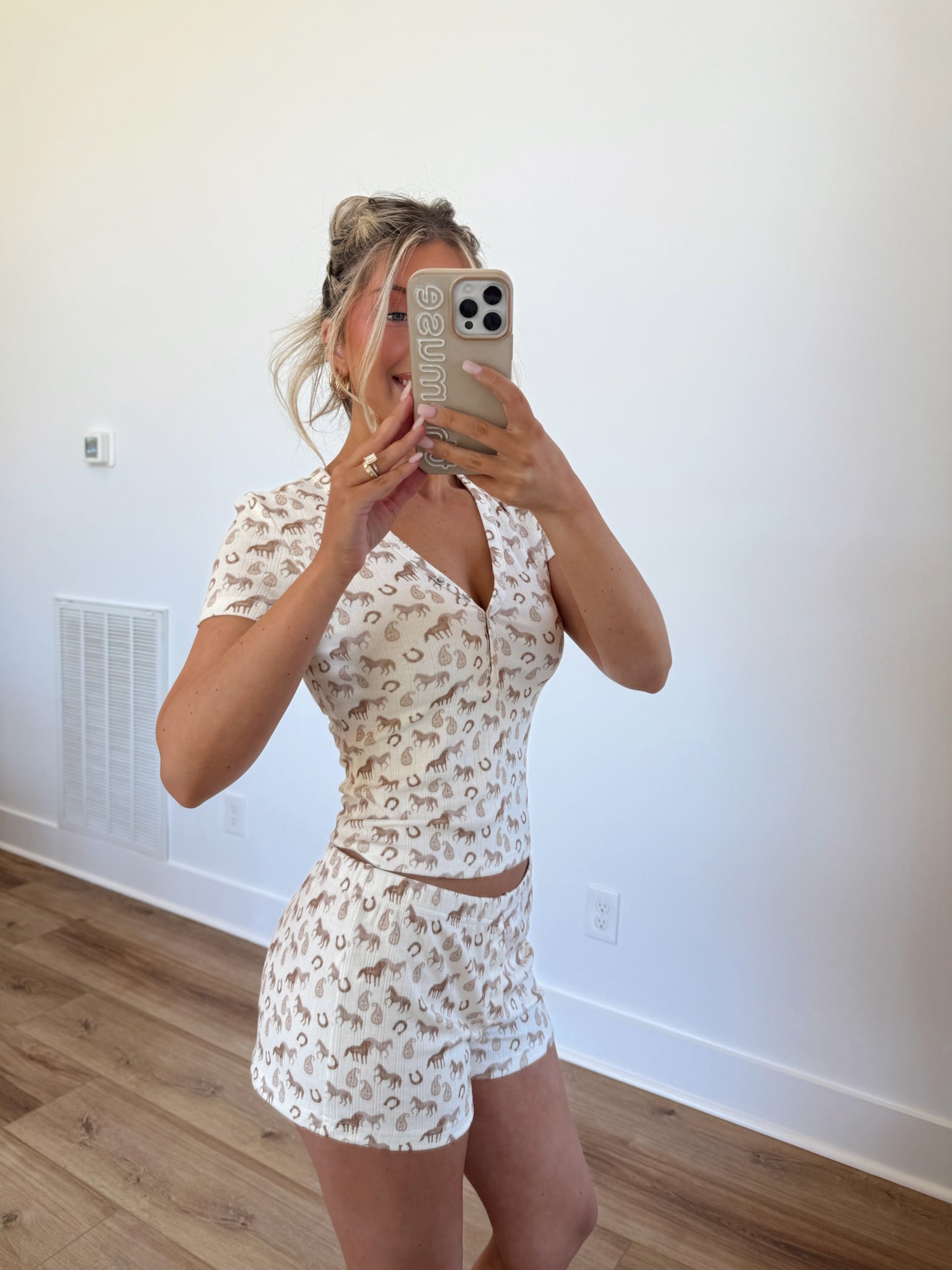 Cozy Cowgirl PJ Set