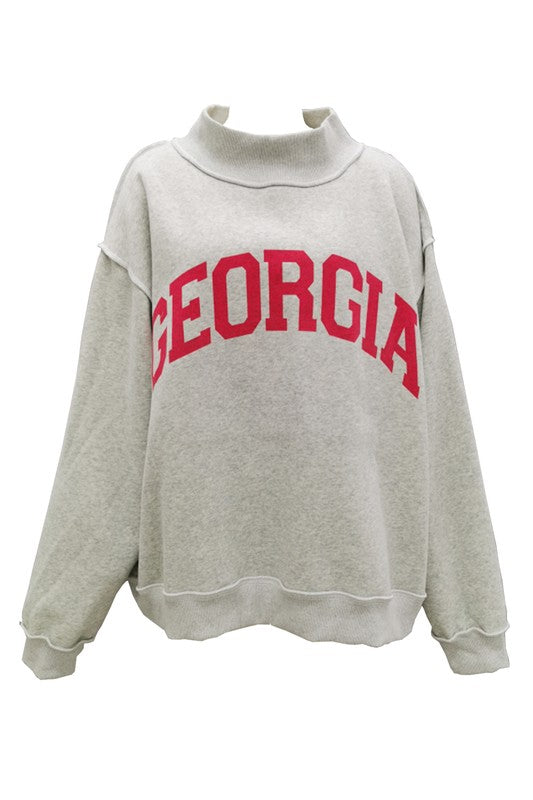 Georgia x GA Mockneck (PRE-ORDER (1 week)/Restock)