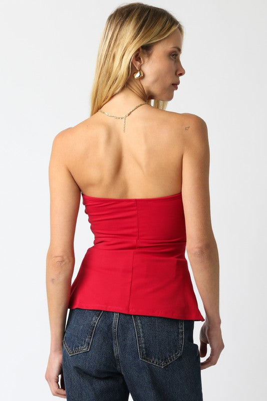 The Evening Top (Red)