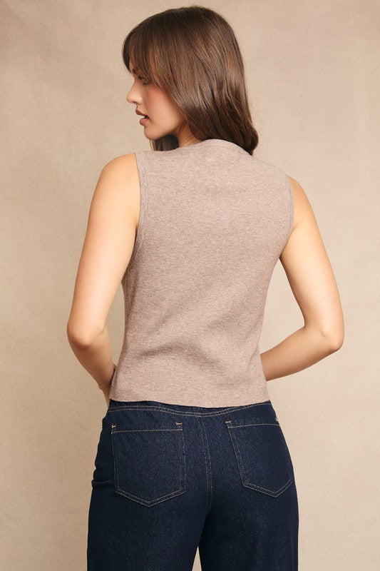 Brown Sugar Button-Up