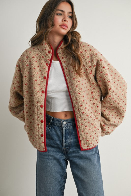 Heart On My Sleeve Fleece