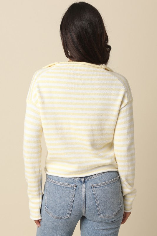 The Daisy Stripe Sweater