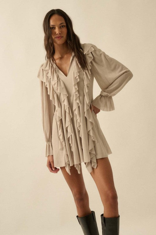 Maison Ruffle Romper