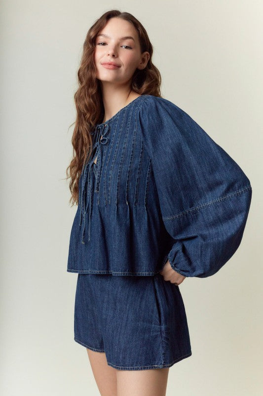Pumpkin Patch Denim Set
