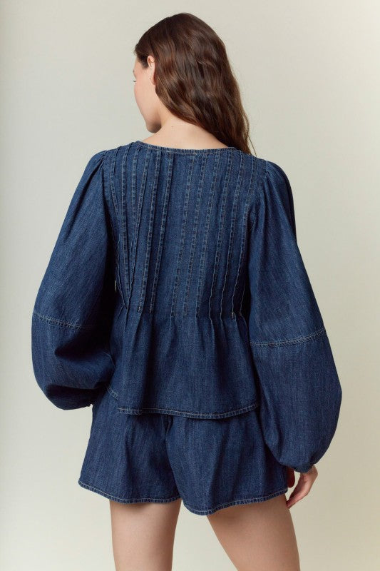 Pumpkin Patch Denim Set