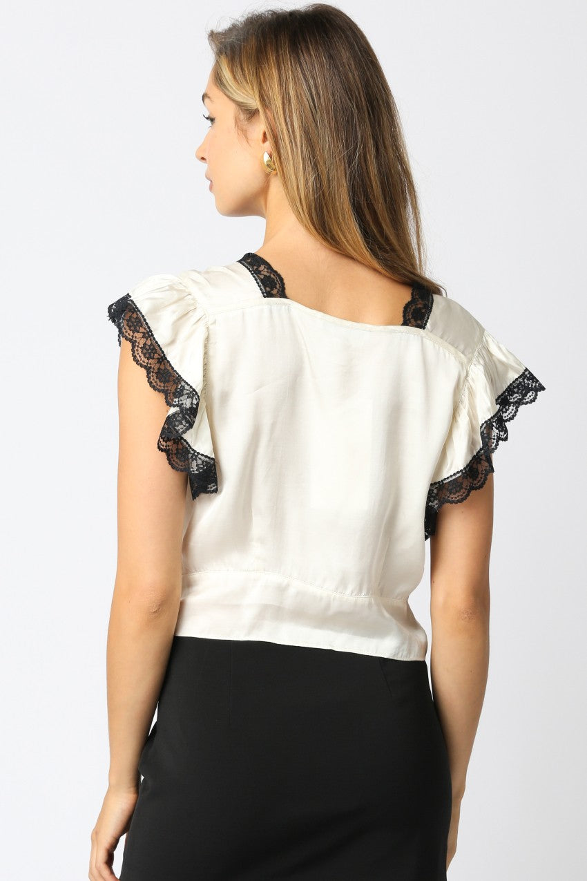 Savvy Lace Top