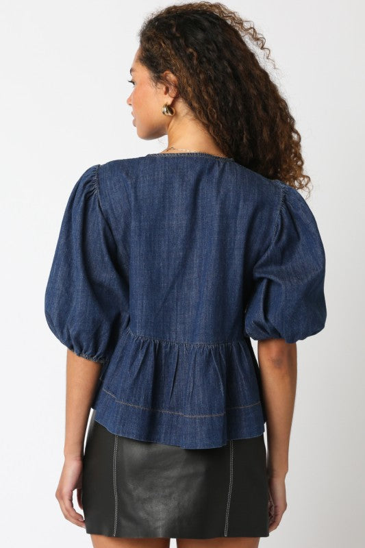 Meela Tie Top