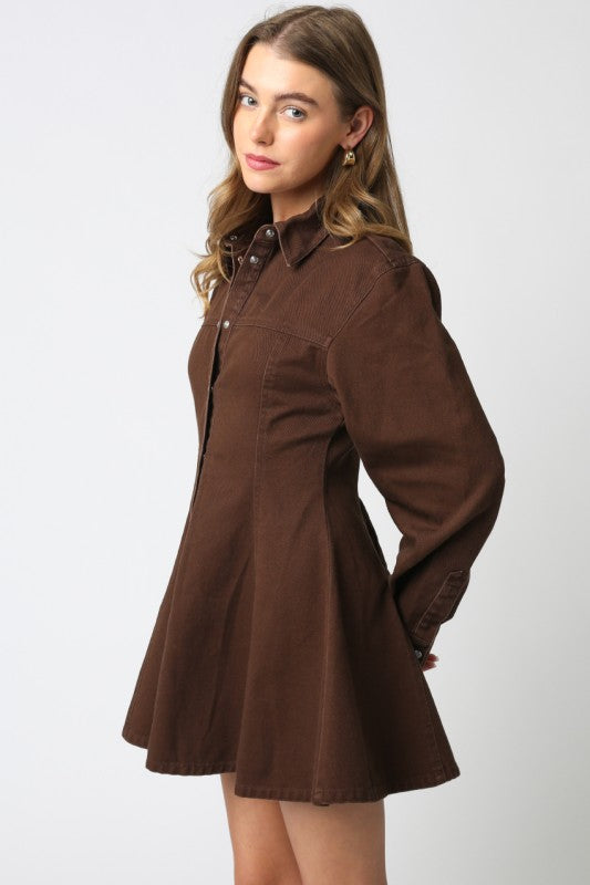The Dally Flare Mini (Brown)