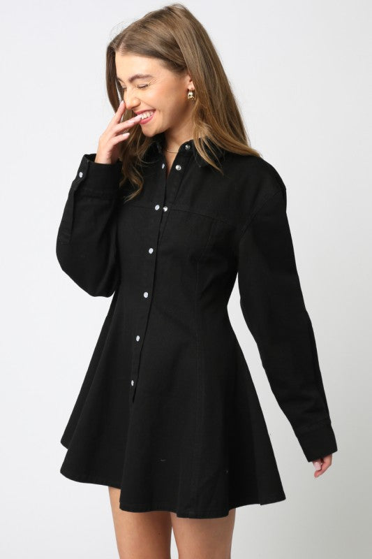 The Dally Flare Mini (Black)