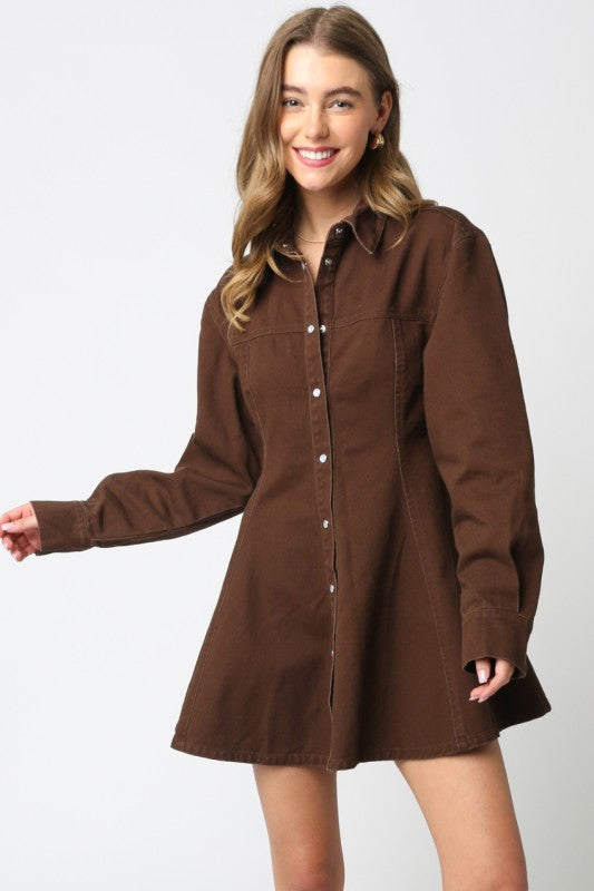 The Dally Flare Mini (Brown)
