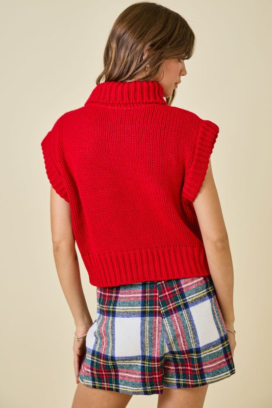 Red Wonderland Knit
