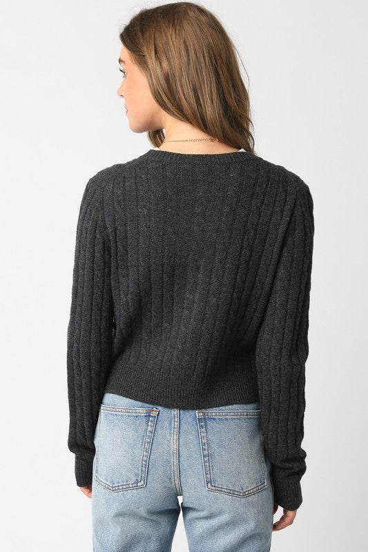 The Classic Cable Cardi
