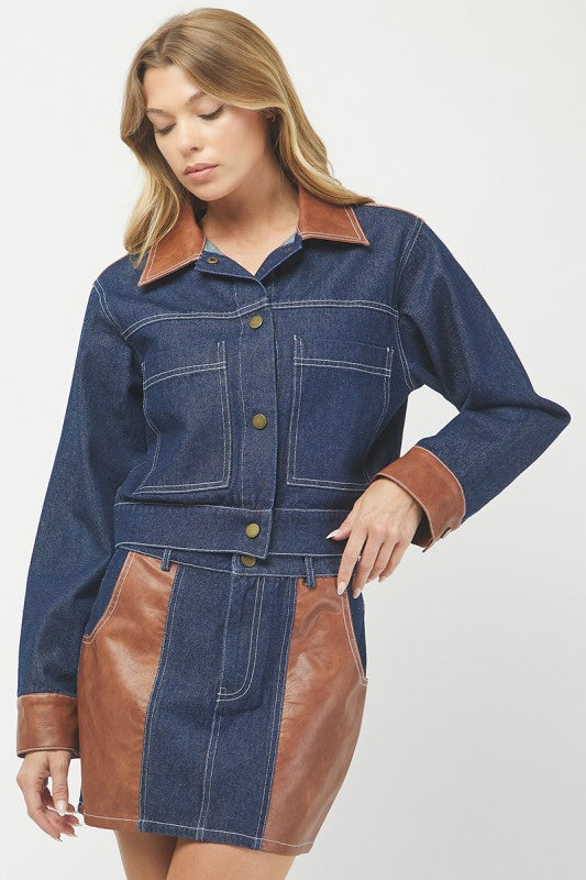 The High Noon Denim Set