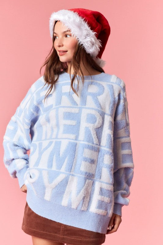 The Frosted Merry Sweater
