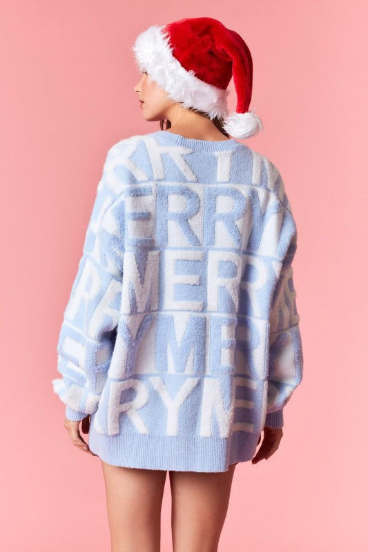 The Frosted Merry Sweater