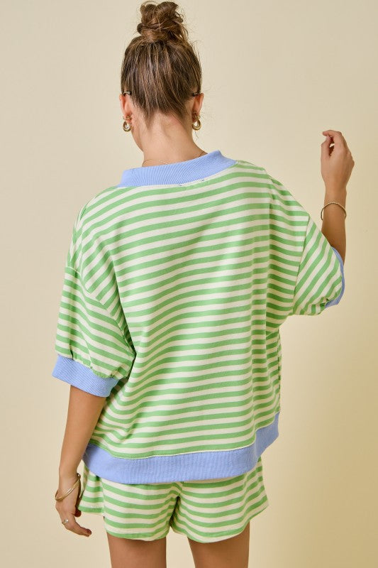 Key Lime Mockneck Set