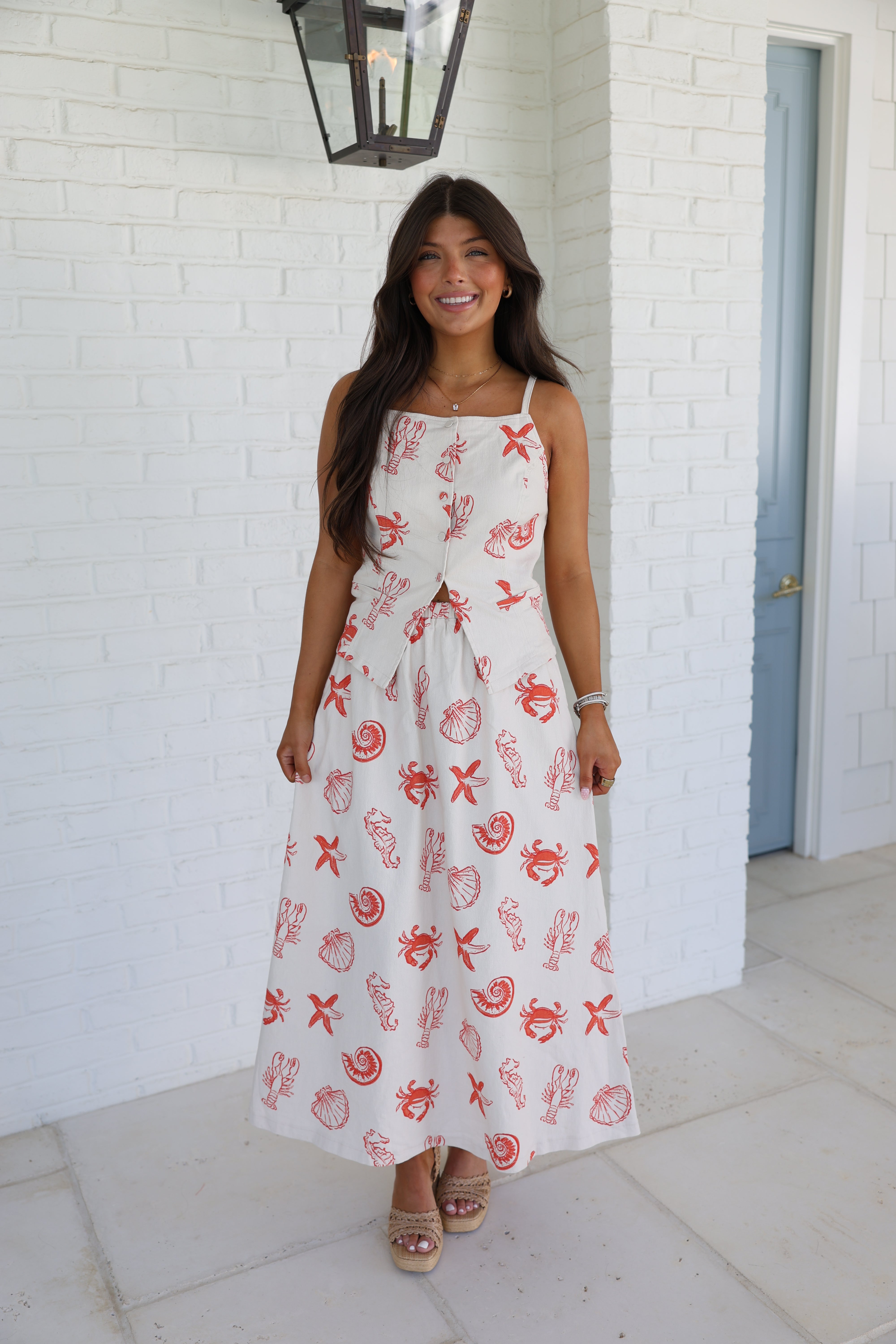 Coastal Catch Maxi Dress