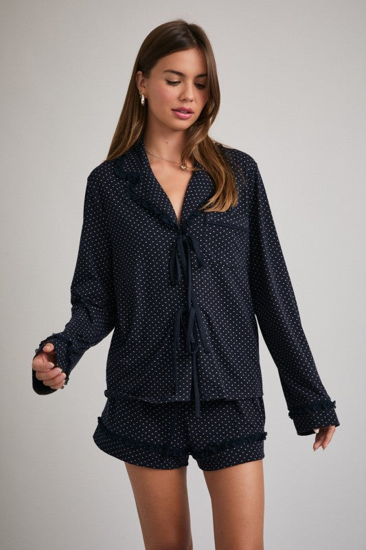 Polka-Dot Butter Pjs