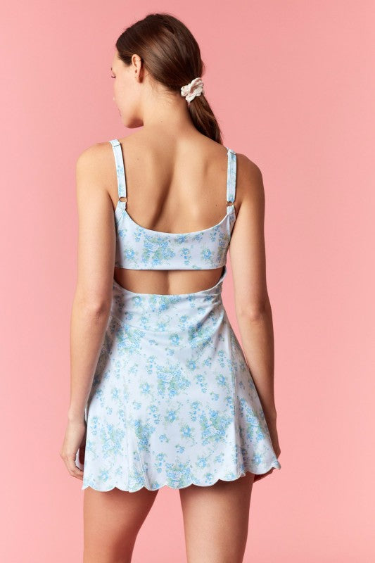 The Darling Athletic Dress (Blue)