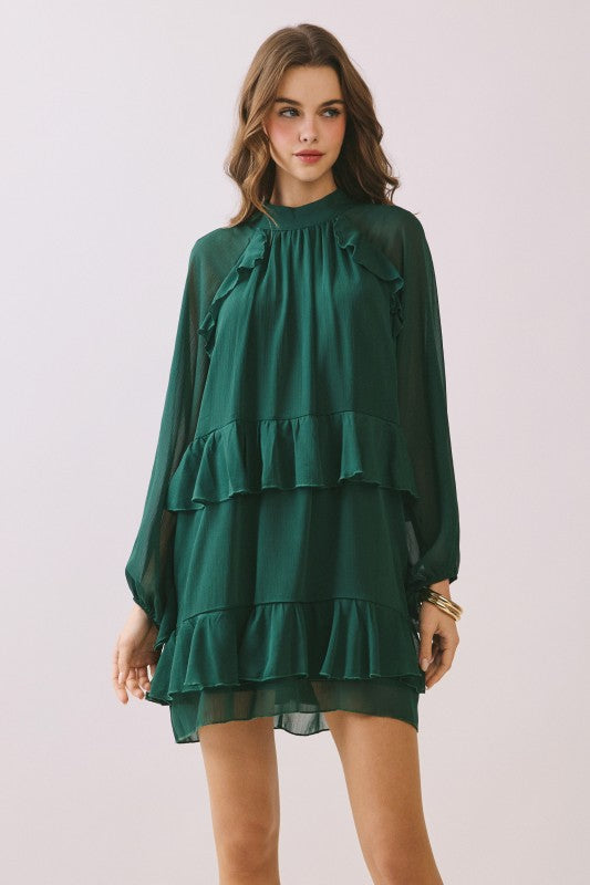 The Emerald Soirée Dress