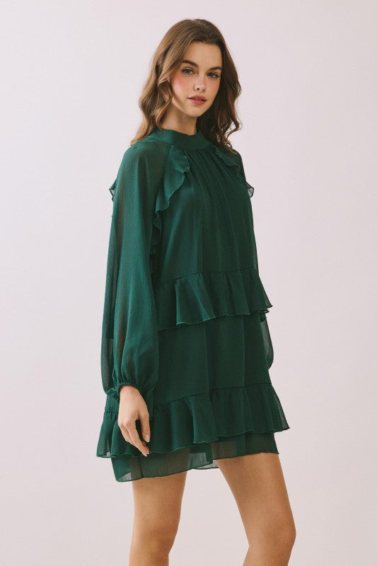 The Emerald Soirée Dress