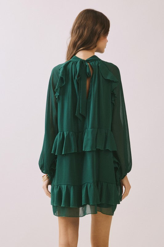 The Emerald Soirée Dress