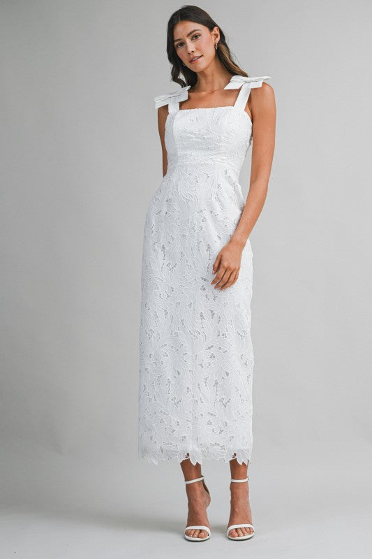 The Keepsake Lace Midi