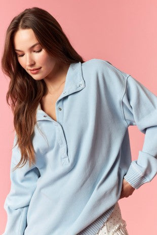 The Cloudline Pullover (Blue)