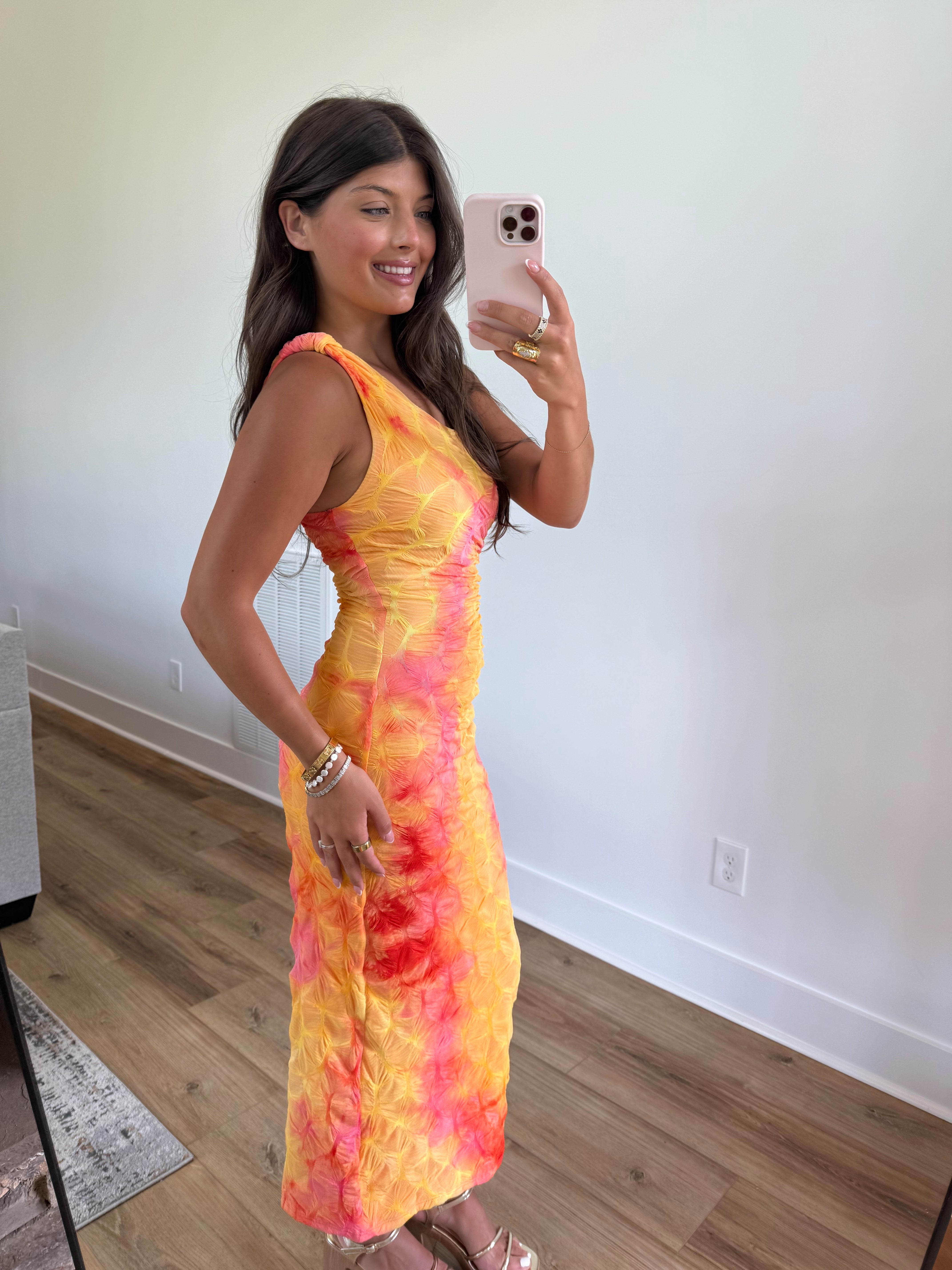 Golden Hour Midi Dress