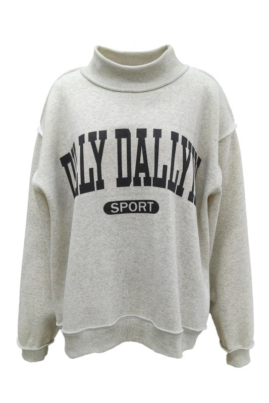 Dilly Dally Sport Reversible Mockneck