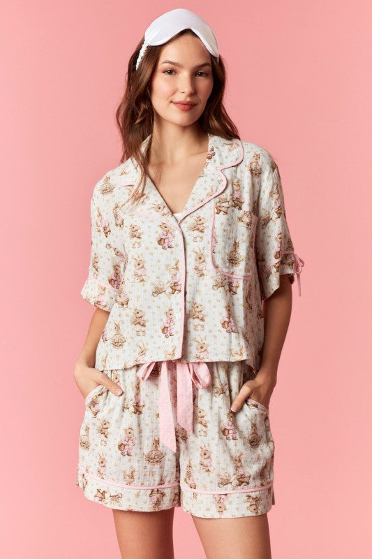 The Bunny Meadow PJ Set