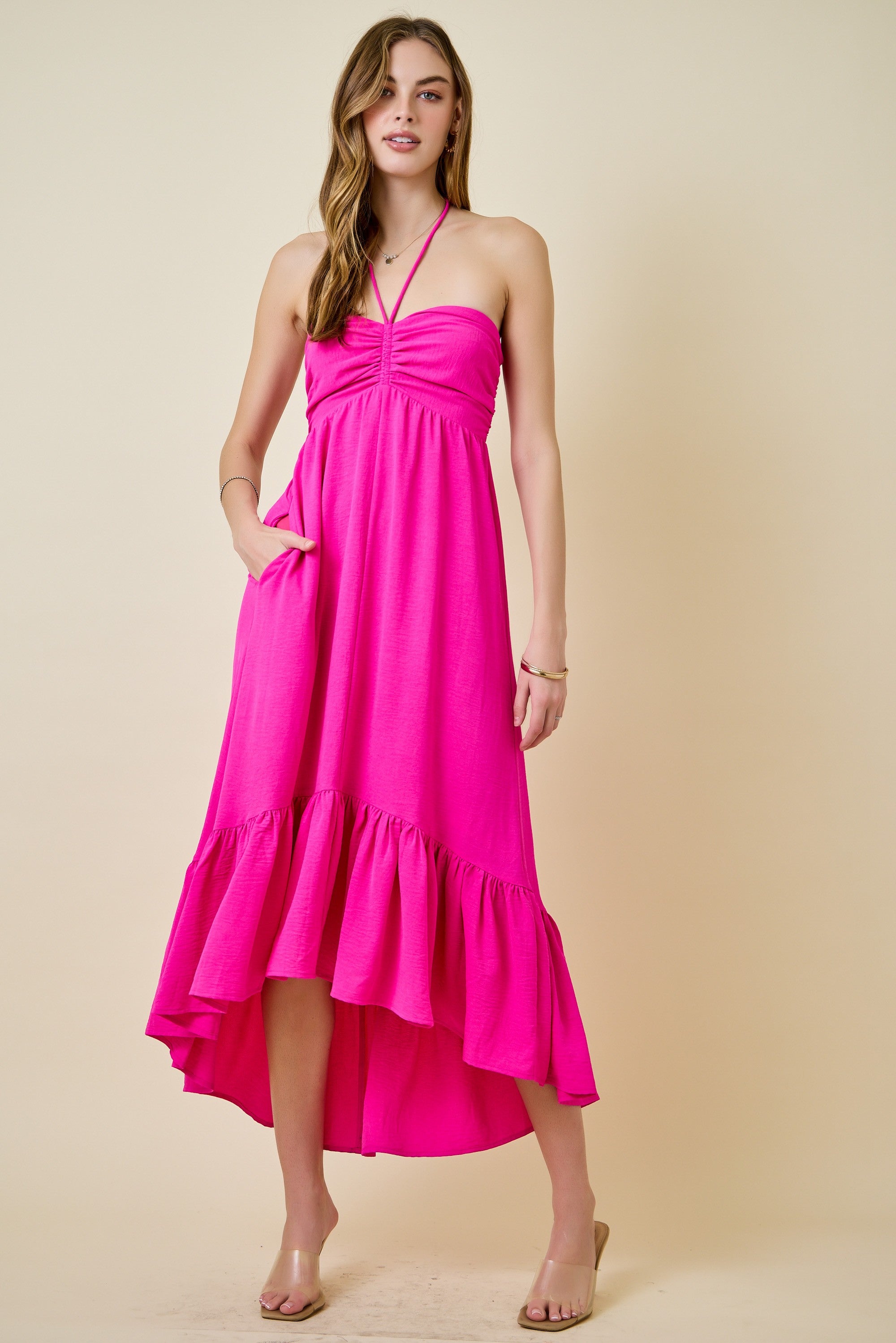 The Sunkissed Fuchsia Maxi