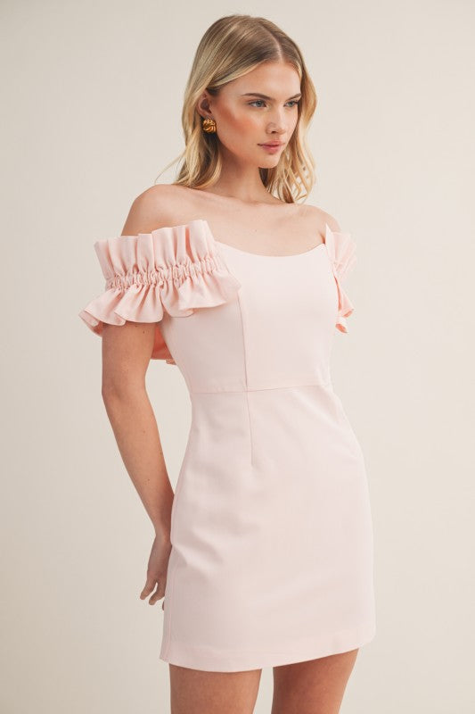 The Sweet Blush Mini Dress