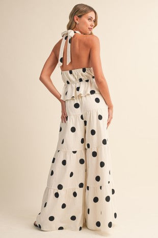 Polka Dot Halter Set