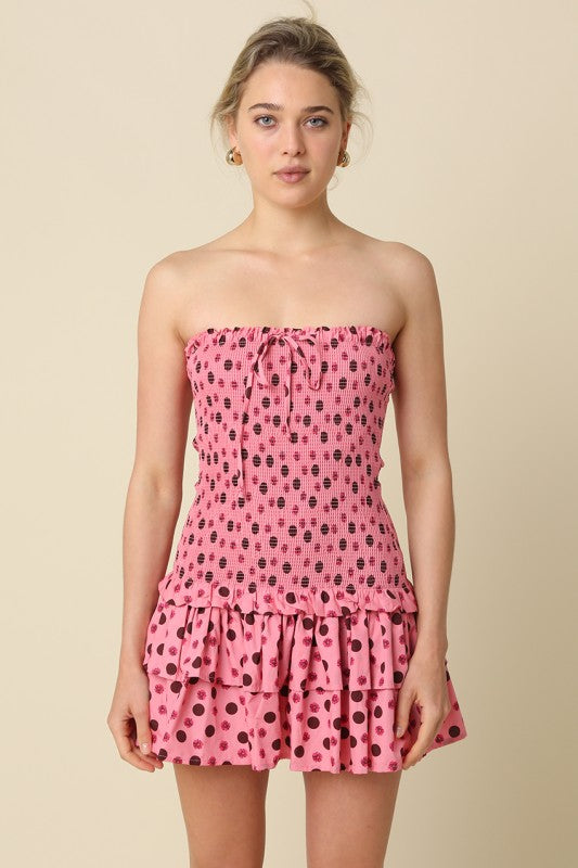 The Cocoa Bloom Mini Dres