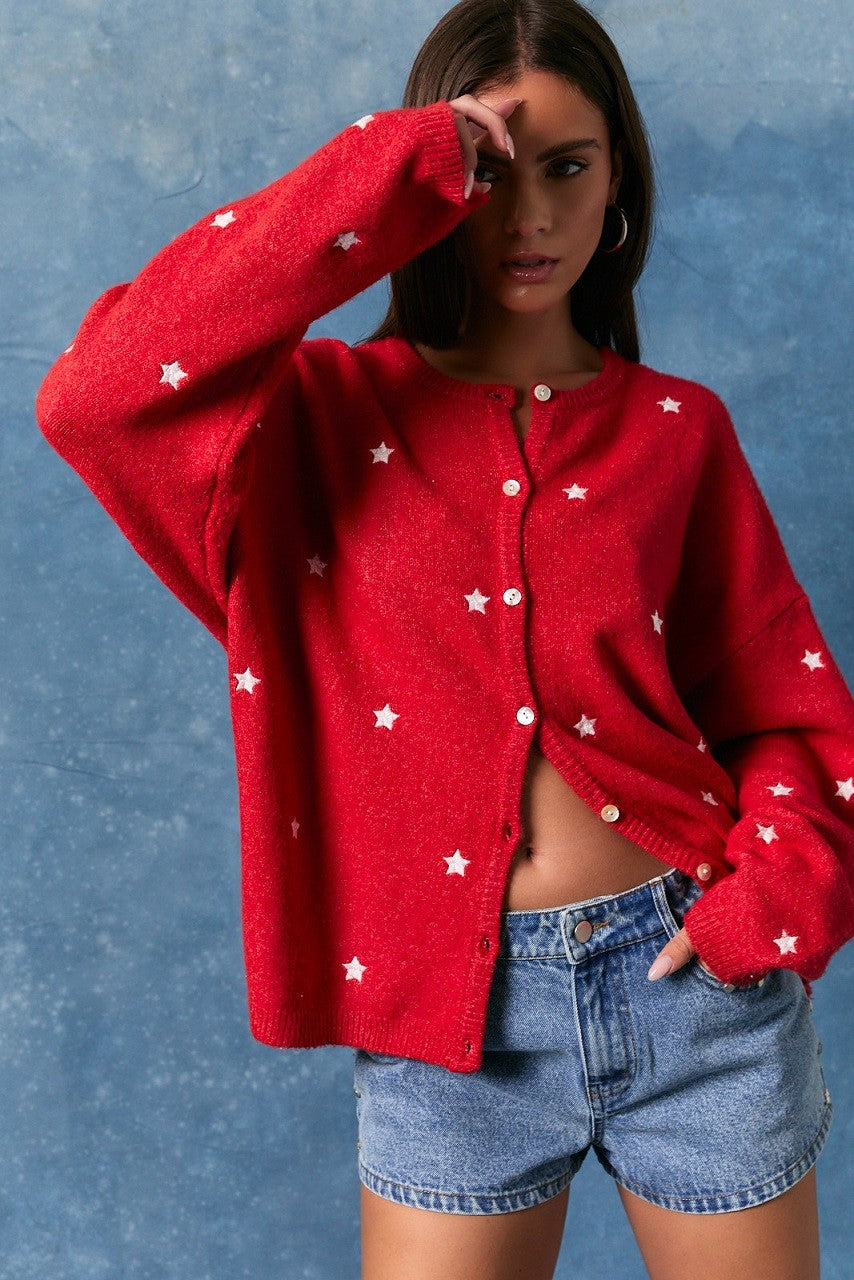 Star Sweater (Red)