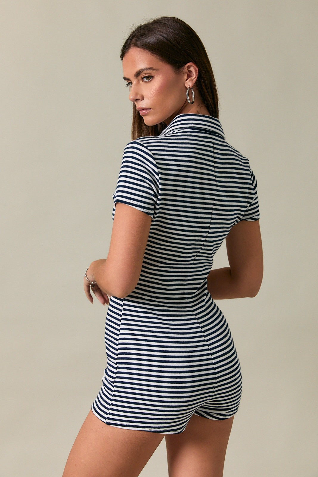 Marina Stripes Romper