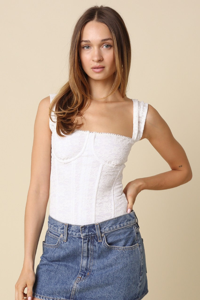 Elle Lace Bodice (PRE-ORDER (1-2 weeks)/ Restock)
