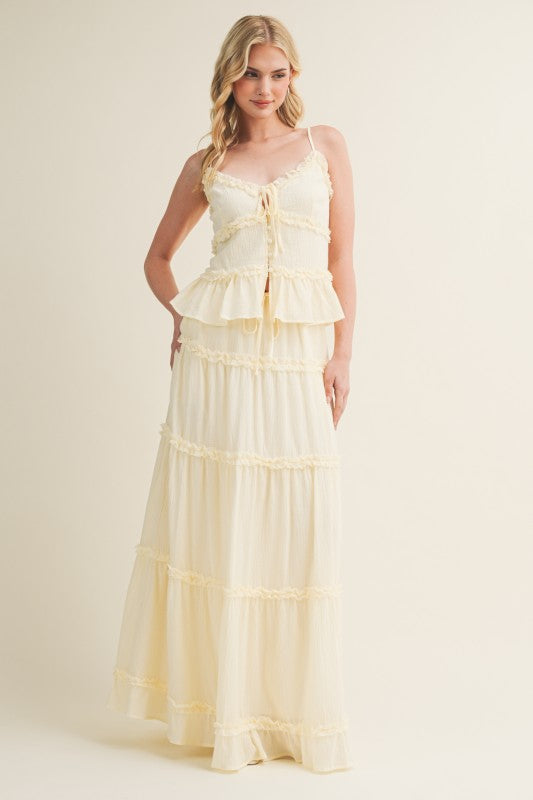 Lemon Ruffle Set