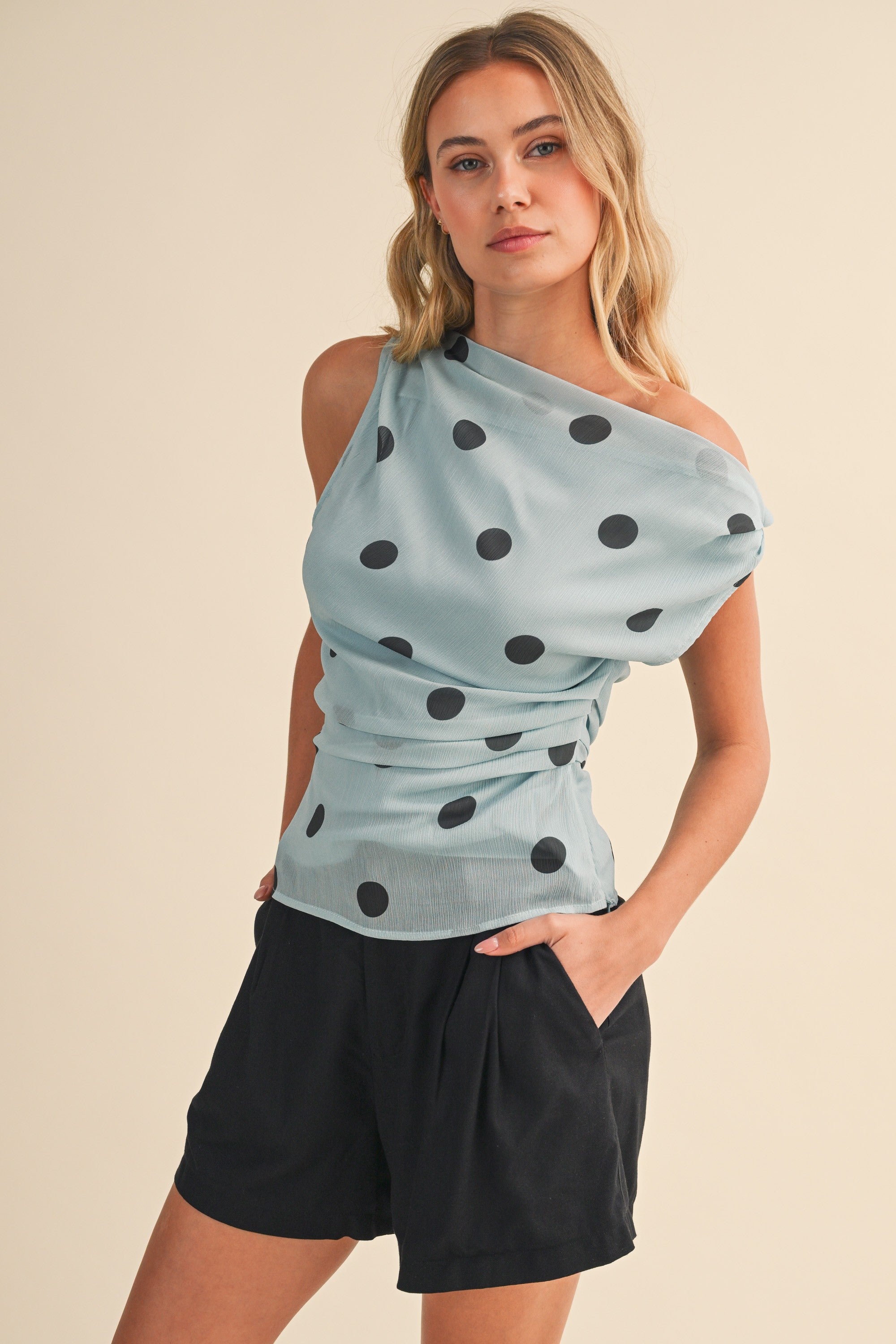 The Dusty Polka Top