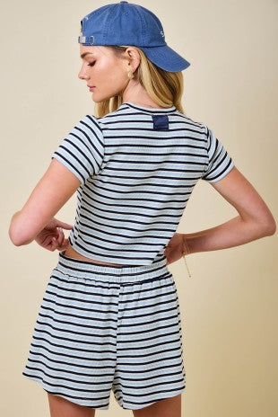 Zara Stripe Set (Blue)