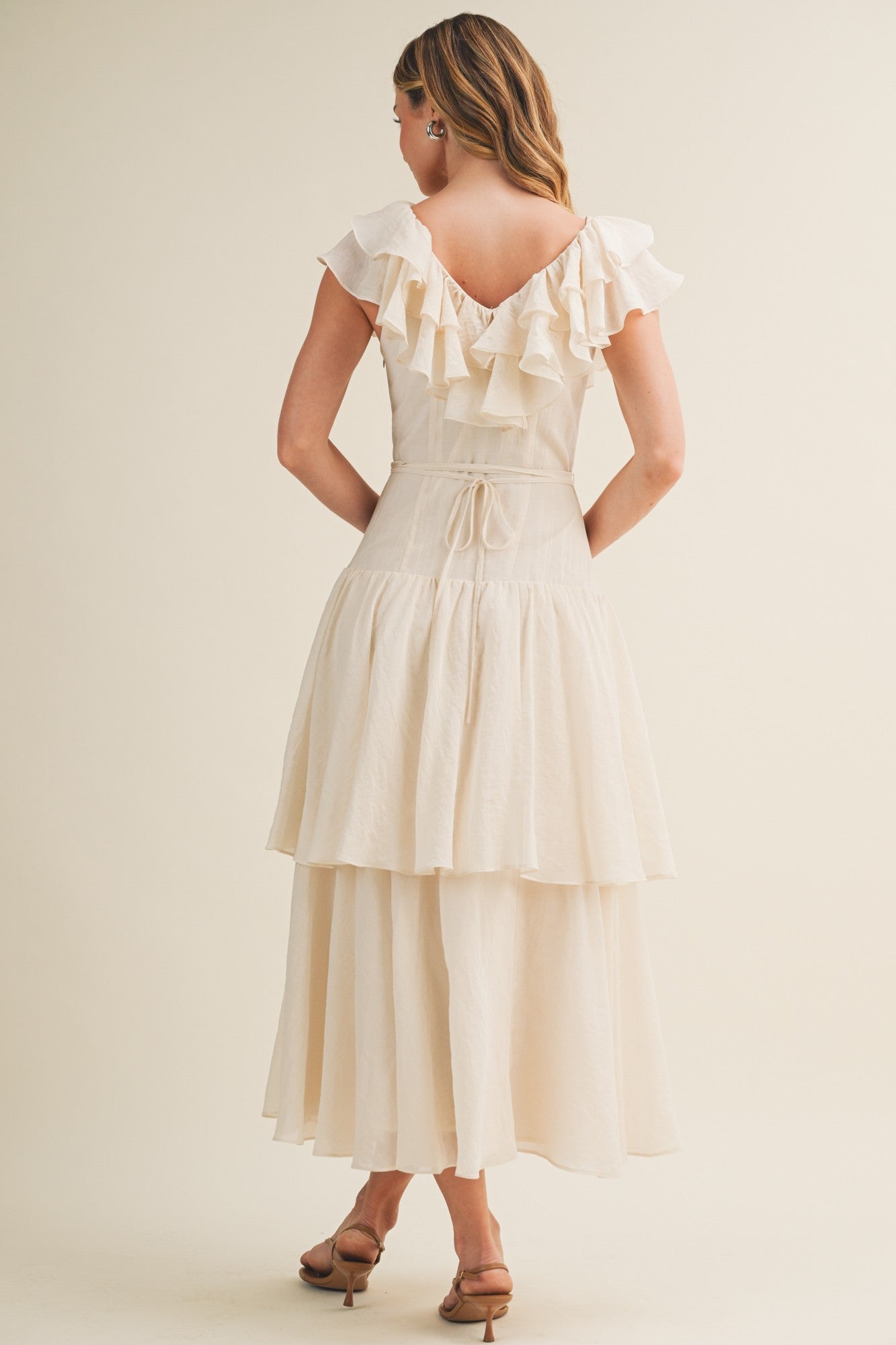 Charleston Ruffle Maxi