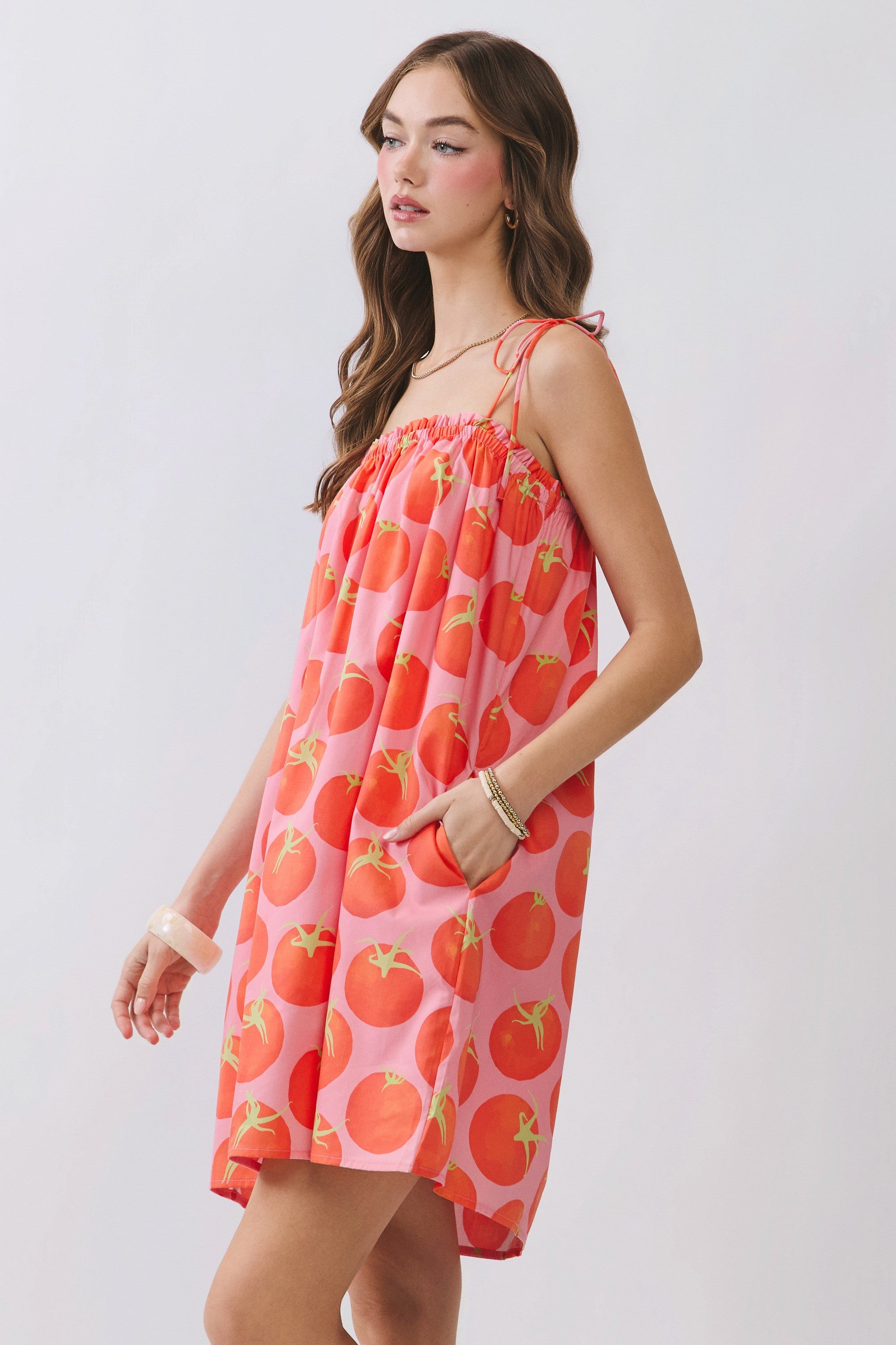 Tuscan Tomato Dress