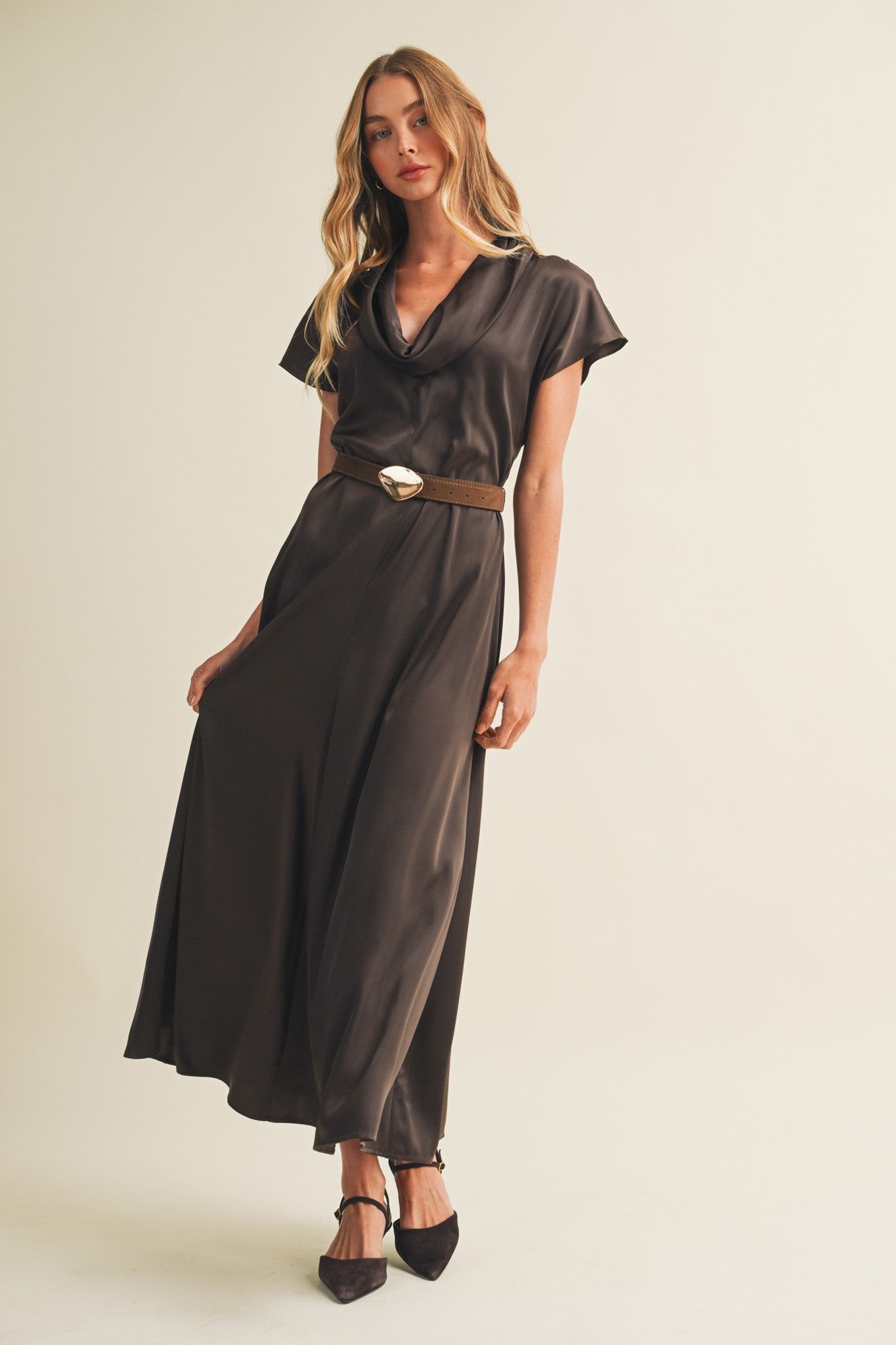 Sutton Satin Maxi